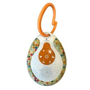 MyBaby On-the-Go Sound Spa Portable White Noise Machine Polka Dot Travel Soother